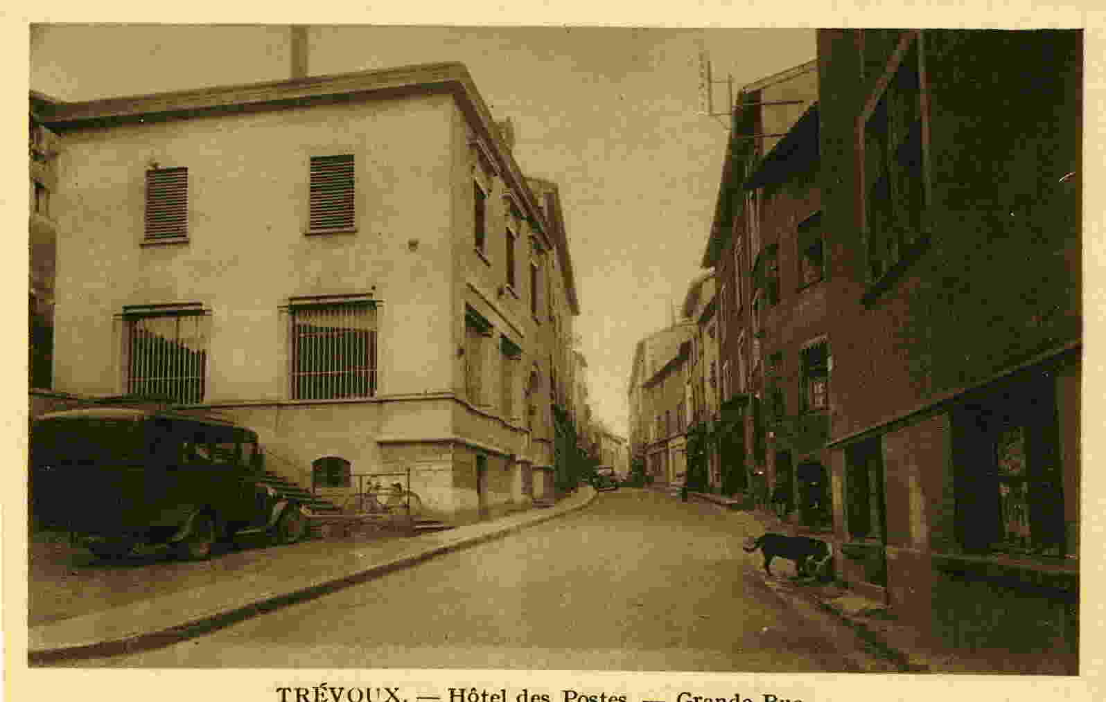 TREVOUX - Hôtel Des Postes - Grande Rue - Oyonnax