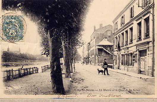 Ile St Denis La Mairie 1904 - L'Ile Saint Denis