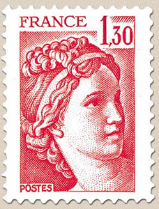 Timbre De France De 1979 Type Sabine Y&T 2059 Tp ** Neuf Luxe CEDÉ À 50% DE LA COTE - 1977-1981 Sabine Of Gandon