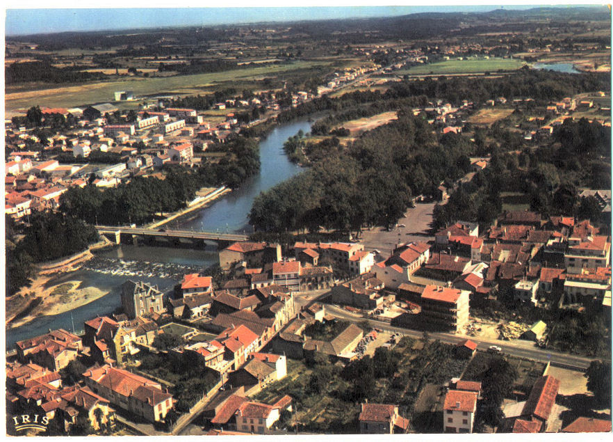 40 - Aire-sur-l´Adour - Vue D´ensemble - CPM Couleur Années 1960-70 - Ed Théojac N° 3 - Aire