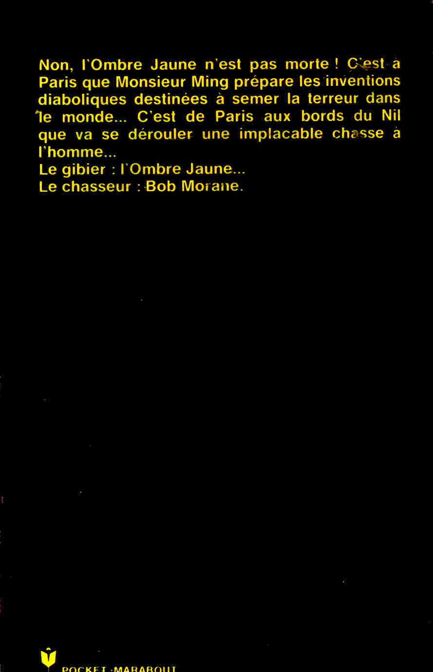 Bob Morane 37/1010 - La Revanche De L´Ombre Jaune - Henri Vernes - Marabout Junior