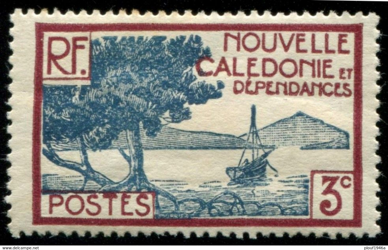 Pays : 355 (Nouvelle-Calédonie : Colonie Française)  Yvert Et Tellier N° :  180 (*) - Neufs