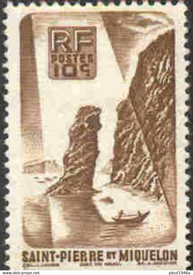 Pays : 422 (Saint-Pierre & Miquelon : Col. Franç.)  Yvert Et Tellier N° :  325 (*) - Unused Stamps