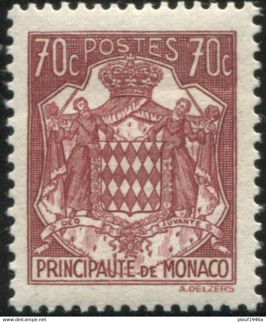 Pays : 328,02 (Monaco)   Yvert Et Tellier N° :  254 (*) - Nuovi