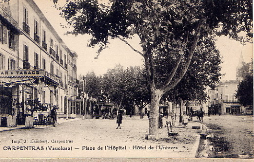 Carpentras Place De L Hopital - Carpentras