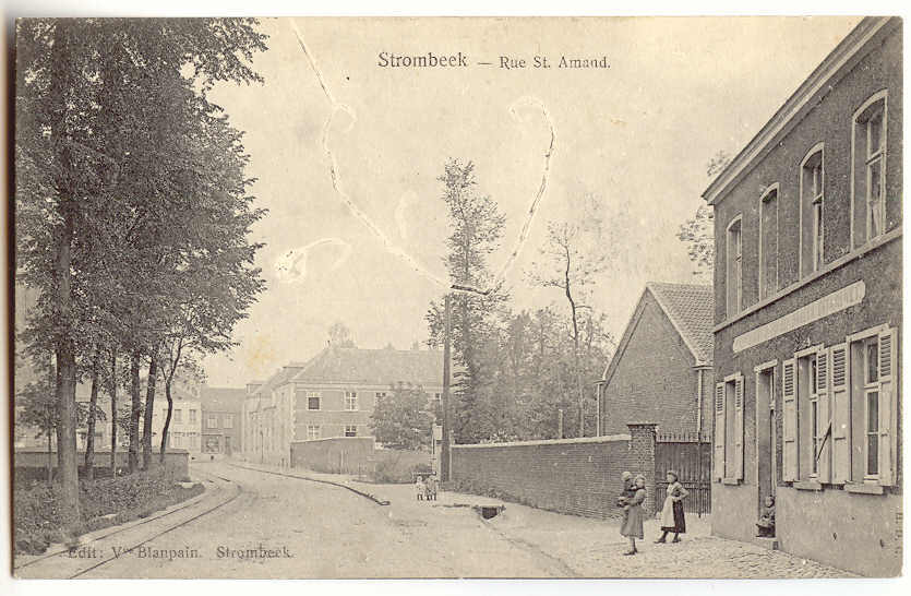 3510 - STROMBEEK - Rue St. Amand        - Edit. Vve Blanpain - Grimbergen