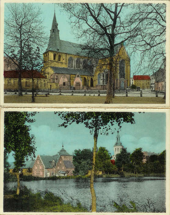 LOUVAIN - LEUVEN : Lot De 4 Très Belles Carte Semi-modernes - Leuven