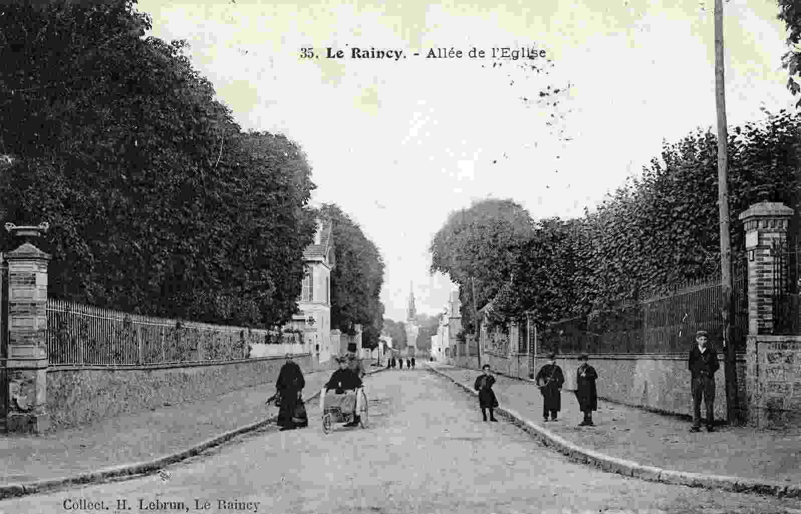 LE RAINCY - Allée De L'Eglise - Le Raincy