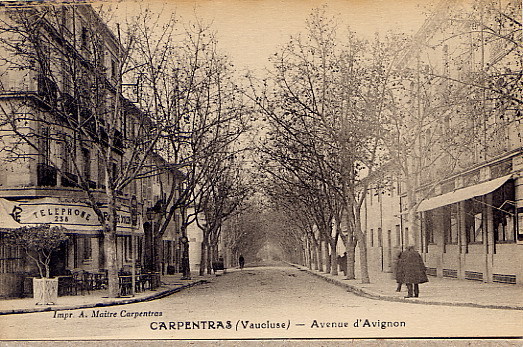 Carpentras Av  D Avignon - Carpentras