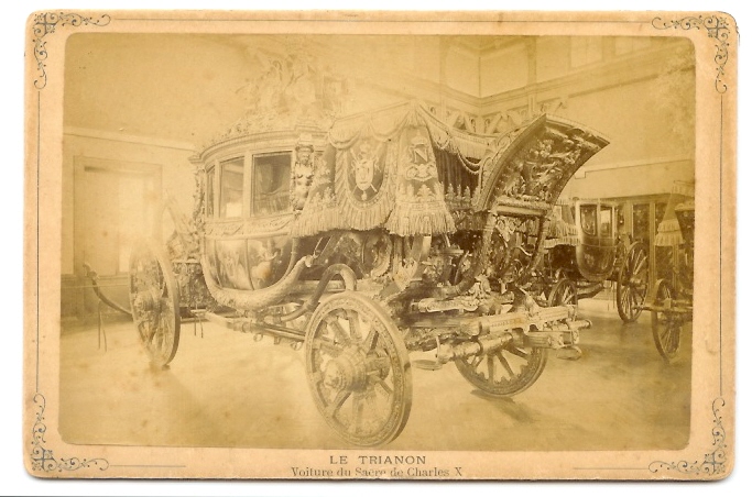 Le Trianon: Voiture Du Sacre De Charles X - Photographe Anonyme (05-1555) - Objects