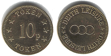 10 P Token  Deith Leisure Lt - Monetari / Di Necessità