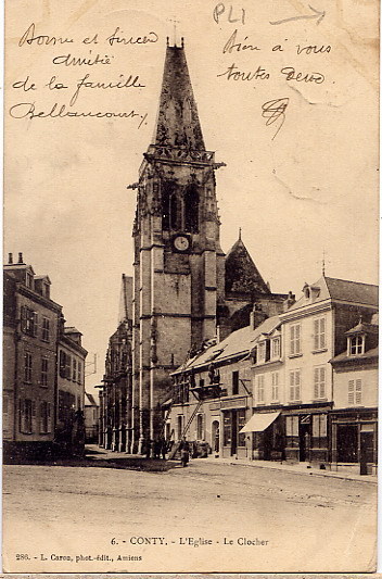 CONTY PLACE DE L EGLISE - Conty