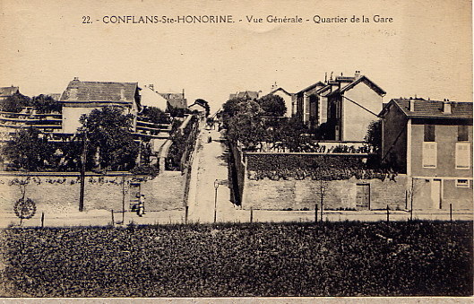 CONFLANS  QUARTIER DE LA GARE - Conflans Saint Honorine