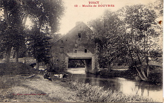 TORCY MOULIN DE DOUVRES 1905 - Torcy