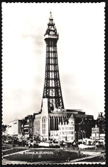 The Tower, Blackpool, U.K. - Real Photo - Blackpool