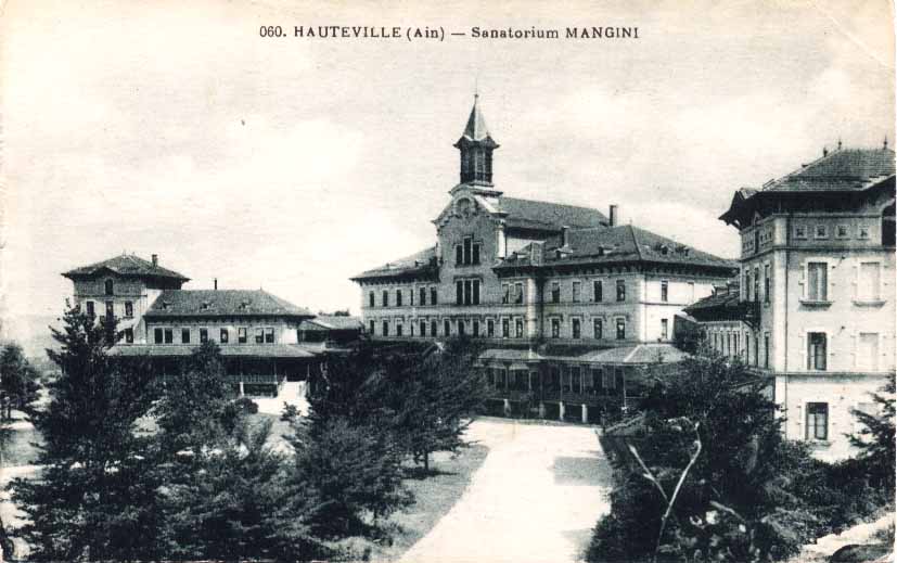 CPA Hauteville (01, Ain) Sanatorium Mangini - Hauteville-Lompnes