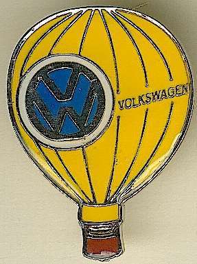 BALLON PIN NEU - "VW VOLKSWAGEN" - DIREKT AUS SPANIEN - SIEHE FOTO - - Volkswagen