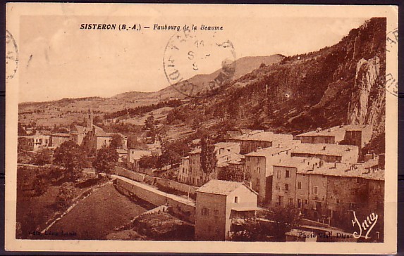 ALPES DE HAUTE PROVENCE - Sisteron - Faubourg De La Beaume - Sisteron