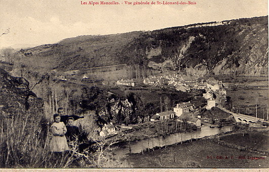 ST LEONARD VUE GENERALE - Saint Leonard Des Bois