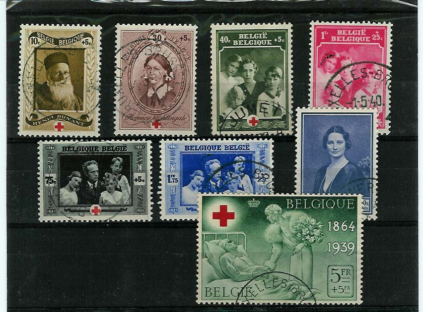 Belgié Nr 496-503  Gestempeld ( Used ) - Used Stamps