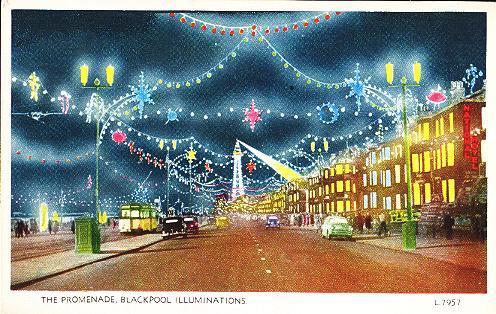 The Promenade, Blackpool. U.K. - Illuminations - Blackpool