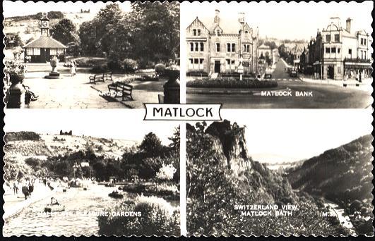 Views Of Matlock, U.K. - Real Photo - Derbyshire