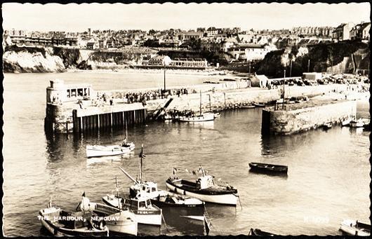 The Harbour, Newquay, U.K. - Real Photo - Newquay