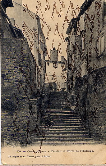 CORDES ESCALIER DE L HORLOGE - Cordes