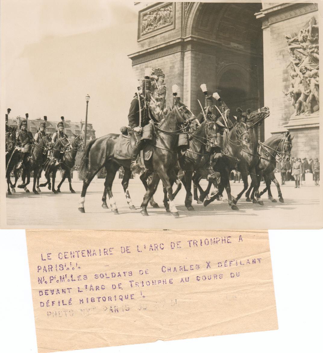 Le Centenaire De L'Arc De Triomphe à Paris. - Autres & Non Classés