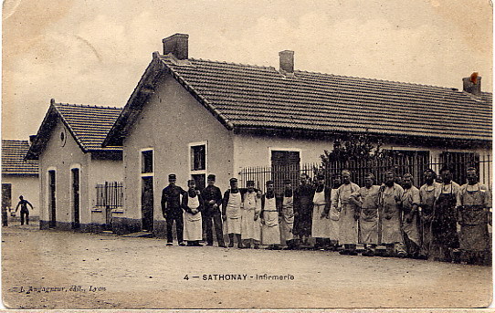 SATHONAY INFIRMERIE 1906 - Thizy