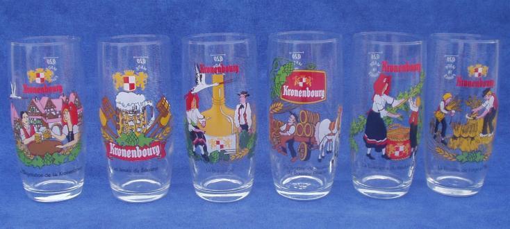 RARE Verres "KRONENBOURG" Collector - Verres