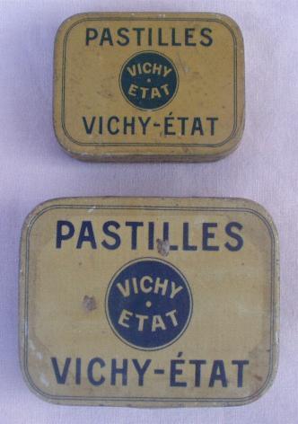 Boîtes Métal "PASTILLES VICHY" - Cajas