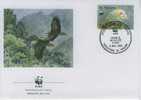 W0069 Perroquet Amazona Guildingii Saint Vincent 1989 FDC Premier Jour WWF - Perroquets & Tropicaux