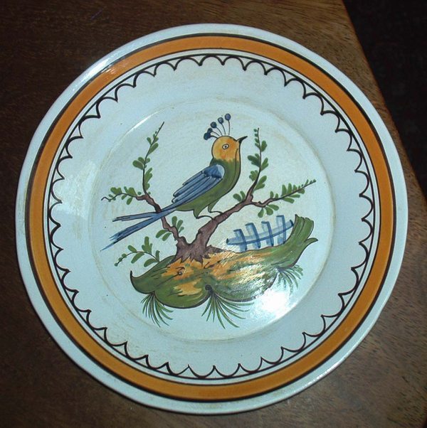 Assiette Francaise - Frans Bord - French Plate - AS 795 - Auxerre (FRA)