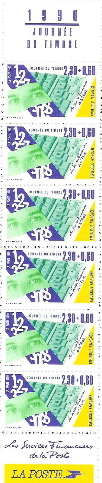 CARNET 1990 ** (non Plié) - Stamp Day