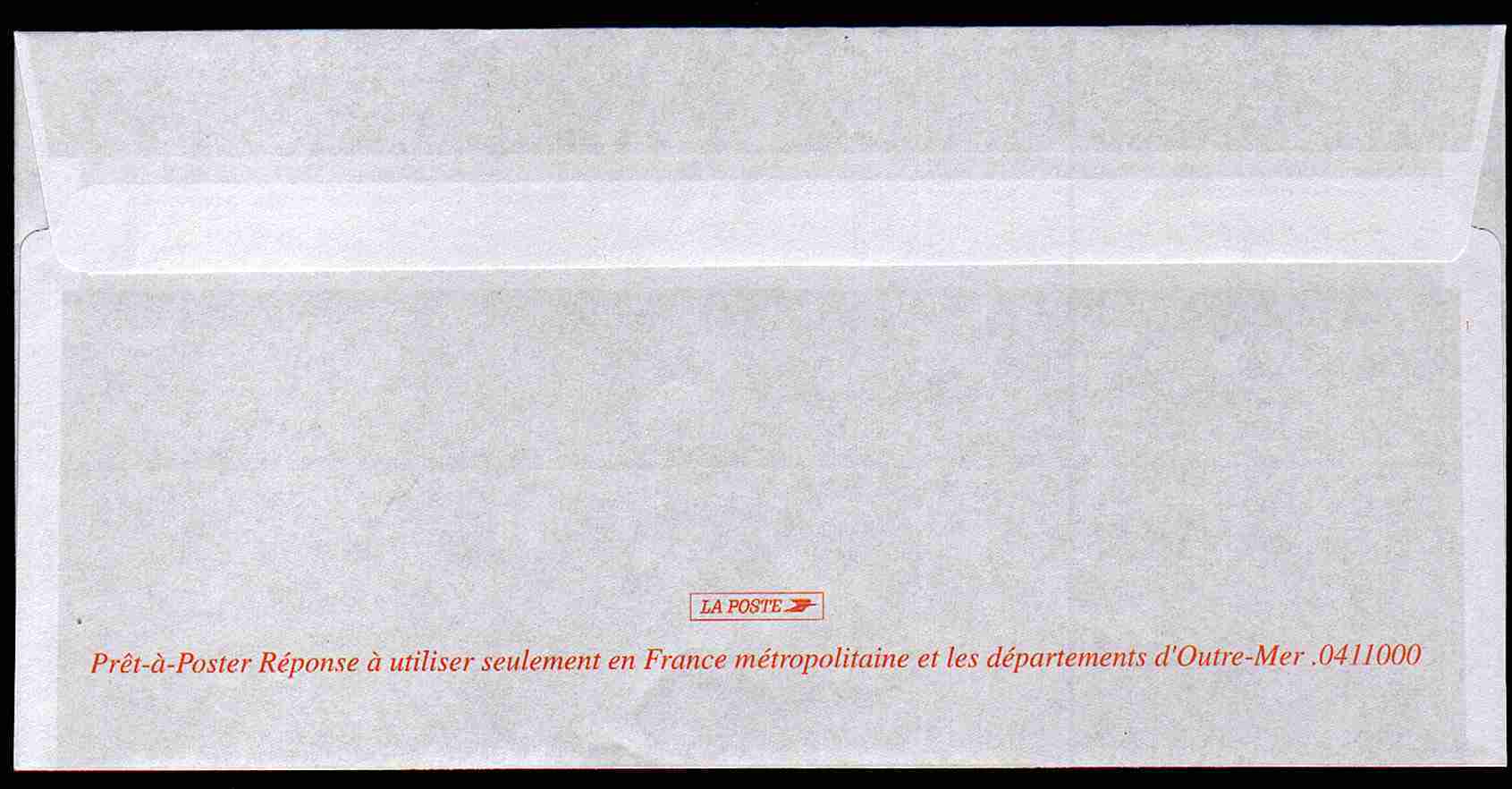 Entier Postal PAP Réponse Croix Rouge Française. Autorisation 81728, N° Au Dos: 0411000 - PAP: Antwort/Lamouche