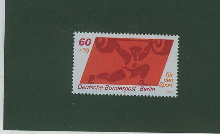 280N0038 Halterophilie Allemagne Berlin 1980 Neuf ** Jeux Olympiques De Moscou - Pesistica