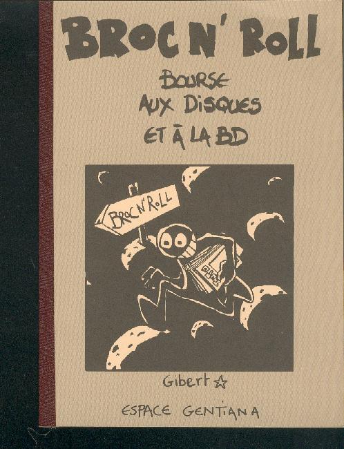 Gibert. Broc N'roll. Bourse Aux Disques Et à La BD - Advertisement