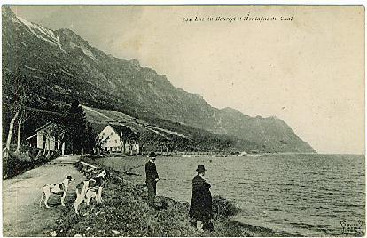 Lac Du Bourget Et Montagne Du Chat - Le Bourget Du Lac