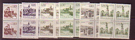 PGL - YUGOSLAVIE Yv N°1351/60 ** BLOC - Ongebruikt