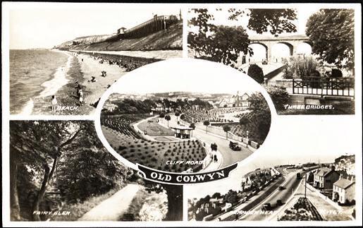 Views Of Old Colwyn, U.K. - Real Photo - Denbighshire