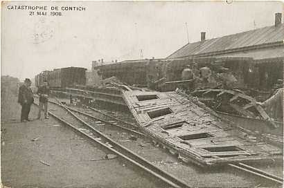 Contich ( Kontich ) - Catastrophe De Contich - 21 Mai 1908 ( Train ) - Kontich