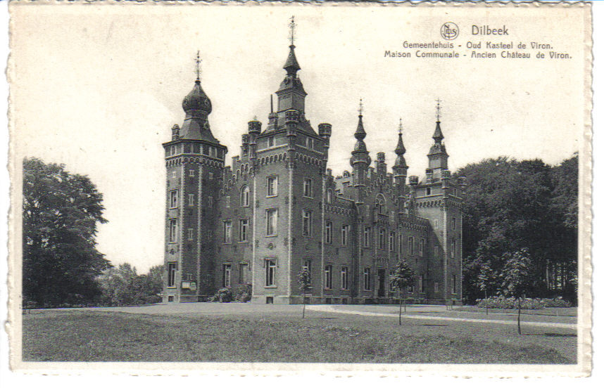 DILBEEK  Gemeentehuis - Maison Communale - Oud Kasteel De Viron - Dilbeek