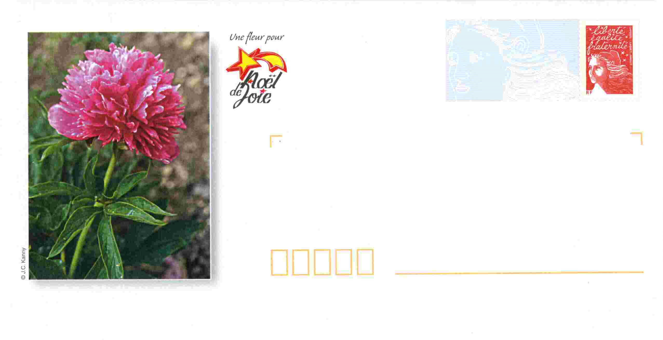 PAP Précasé Avec Timbre "Luquet/RF",  Illustration "Fleur De Moselle" Et Carte De Correspondance Assortie - PAP : Bijwerking /Luquet