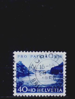 Suisse 1956 - Yv.no.580 Oblitere(d) - Oblitérés