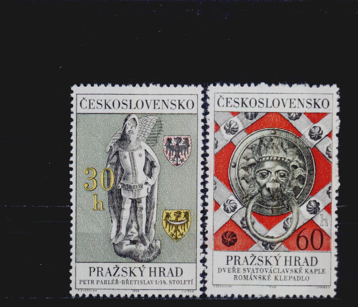 Tchecoslovaquie - Yv.no.1639/40 Neufs** - 1,25 - Altri & Non Classificati