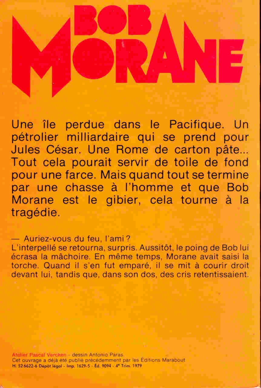 Bob Morane - L´Île Du Passé - Henri Vernes - Aventura