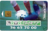 Télécarte Loto Sportif De France Telecom - 120 Unités - 09/1993 - état Impeccable - Ref 9877 - Opérateurs Télécom