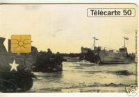 Télécarte Jour J : 6 Juin 1944 - 50ème Anniversaire Des Débarquements Et De La Libération De La France - France Telecom - Leger