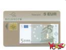 Télécarte Belgacom Billet De 5 Euros - Déjà Utilisée - état Impeccable - Ref 9889 - Telecom